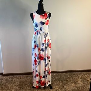 Floral maxi dress